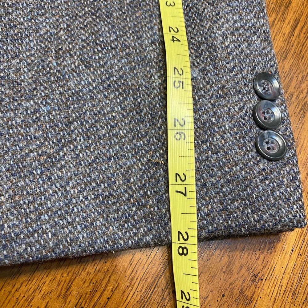 Warren Sewell vintage gray tweed wool suit sports jacket. 42R - Picture 9 of 12